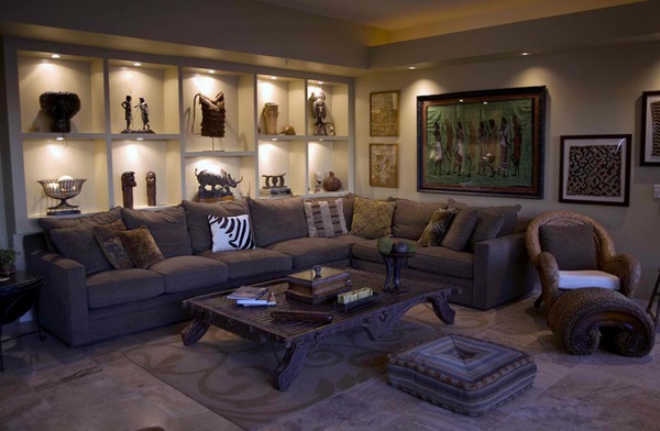 African Themed Living Rooms: Beauty and Style – Adorable Home