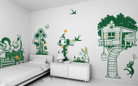 Kids' room wall decoration » Adorable Home