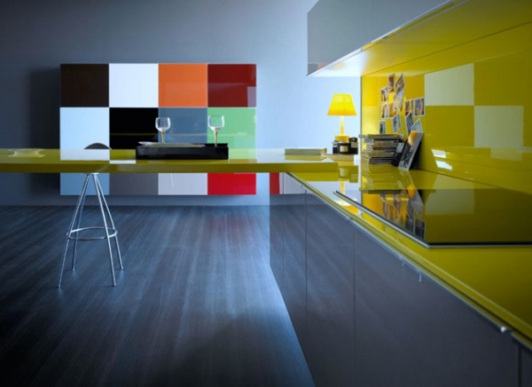 Colorful Kitchen Designs