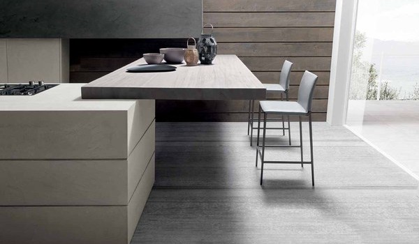 Industrial chic kitchen design