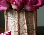 DIY newspaper vase (9)