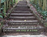 One step at a time