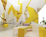 Cubism Inspired bathroom designs   (4)