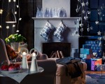 Christmas home decoration in blue (6)
