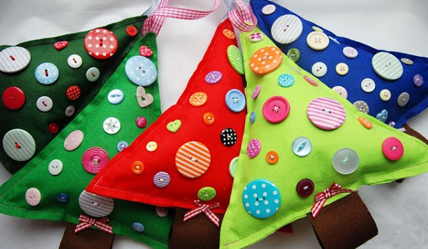 Textile Christmas ornaments Textile Christmas ornaments