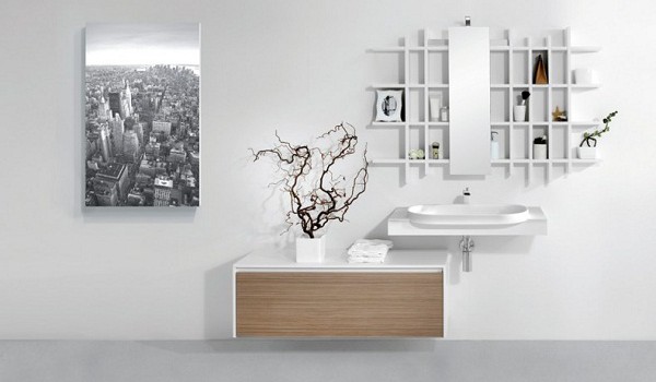Contemporary minimalist bathroom design Contemporary minimalist bathroom design