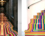 The most colorful floor design