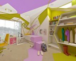 Extravagant teenage room