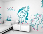 Kids’ room wall decoration