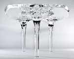 Stylish and elegant water-like table
