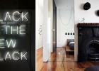 black home decorating ideas
