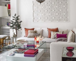Soft feminine grace in your apartment interior