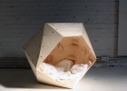 Contemporary geometric DIY doghouse (1)