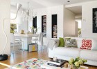 Cute and modern apartment interior design