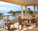 Luxury summer resort in Saint Lucia