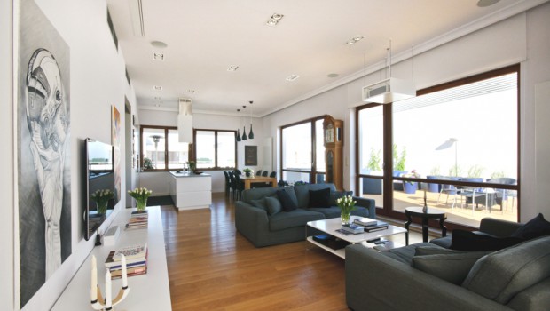 Modern penthouse suite: a classic style that never fades
