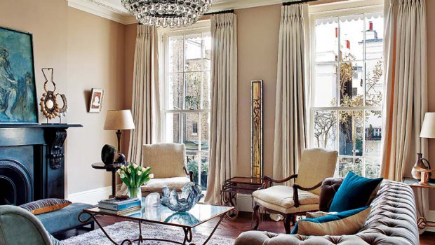 Sophisticated interior design: a study in Notting Hill elegance