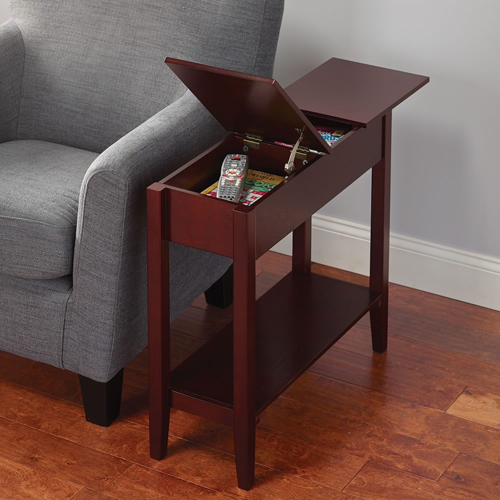 Living Room Essentials Hidden Storage Table Adorable Home
