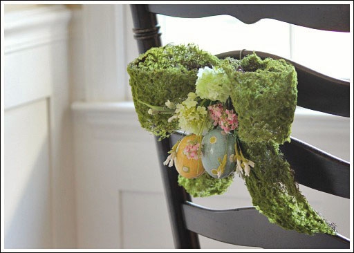 7 Ways To Decorate With A Spring Wreath (4)