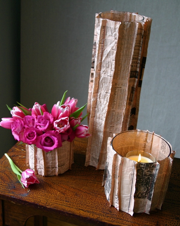 Diy-Newspaper-Vase-8