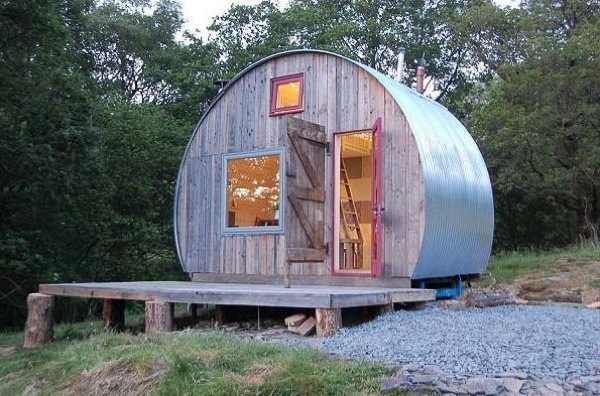 A Triumph In Tiny Spaces Cylindrical Micro Cabin (1)