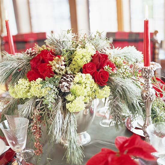 Add-Flower-Arrangements-To-Your-Festive-Decorations-16