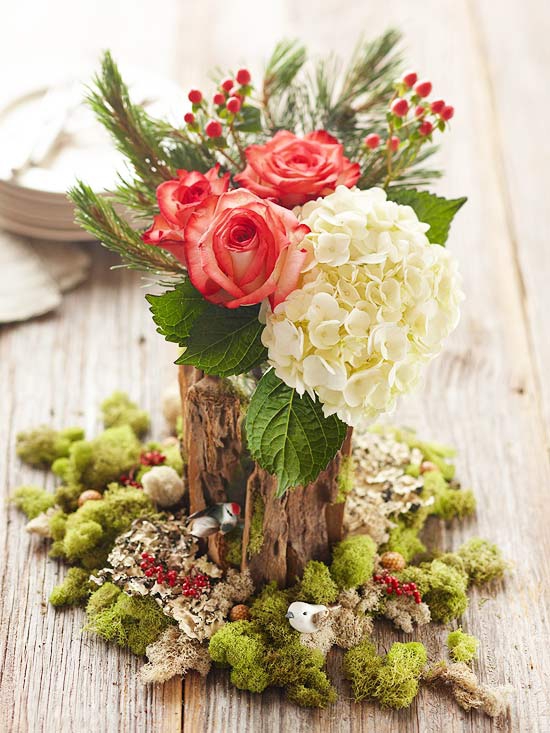 Add-Flower-Arrangements-To-Your-Festive-Decorations-8