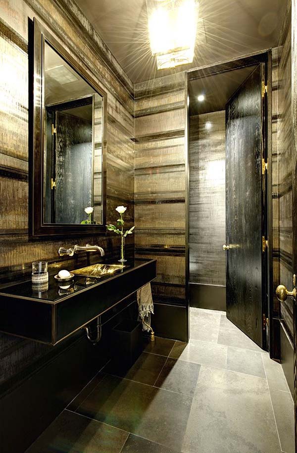 Alluring Dark Bathroom Designs From All Over the World