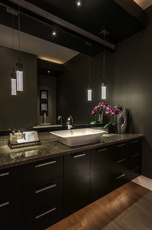 Alluring Dark Bathroom Designs From All Over The World - Alluring Dark Bathroom Designs 15