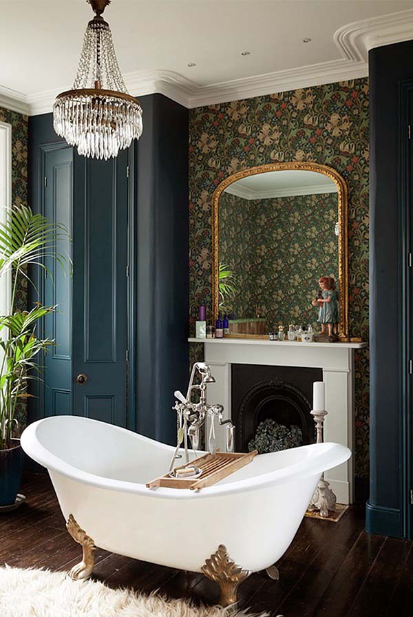 Alluring dark bathroom designs from all over the world - Alluring Dark Bathroom Designs 17