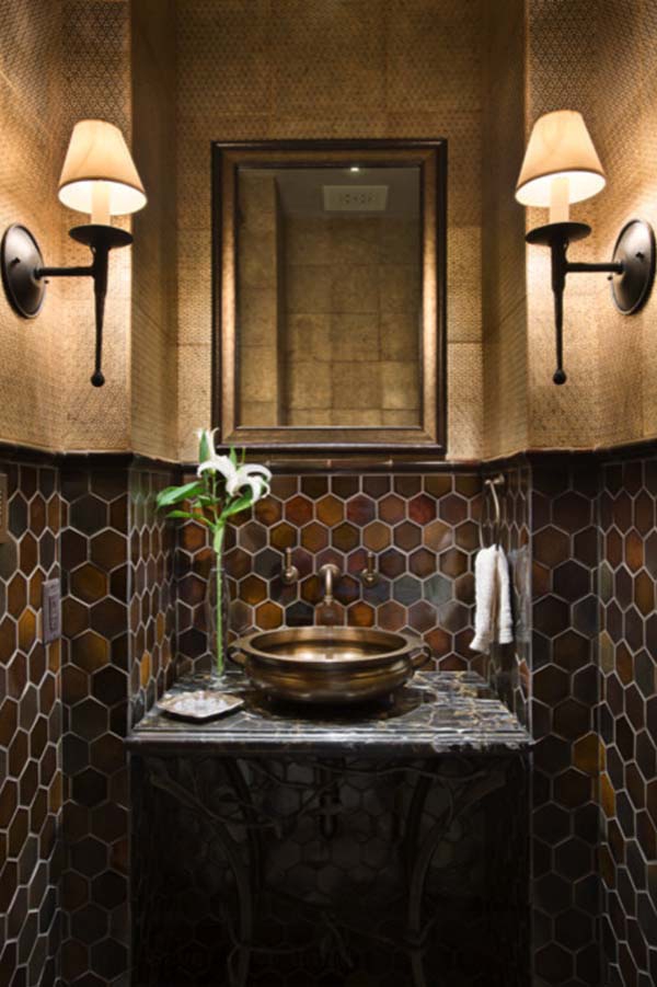 Alluring Dark Bathroom Designs From All Over The World - Alluring Dark Bathroom Designs 4