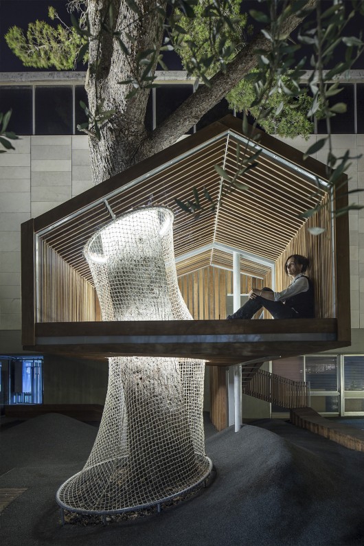 Animating Public Space: Modern Tree House, Jerusalem – Adorable