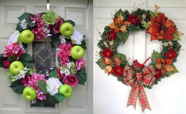 Beautiful-Christmas-Wreaths-For-The-Front-Door-5