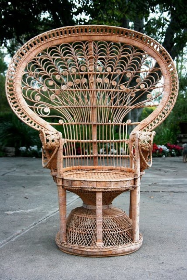 Boho-Chic Peacock Chair – Adorable Home