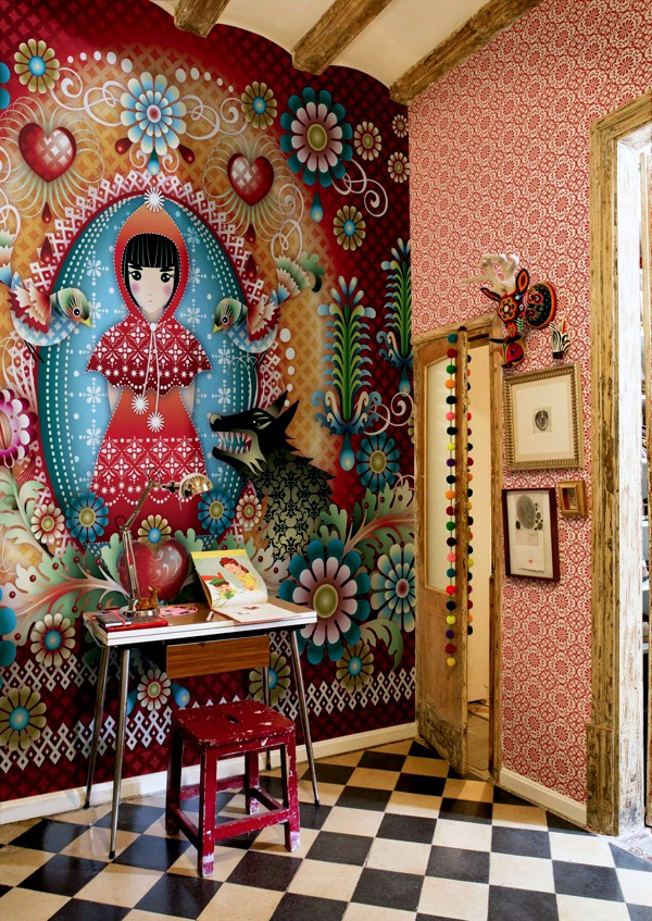Bold and Colorful Wallpaper Designs – Adorable Home