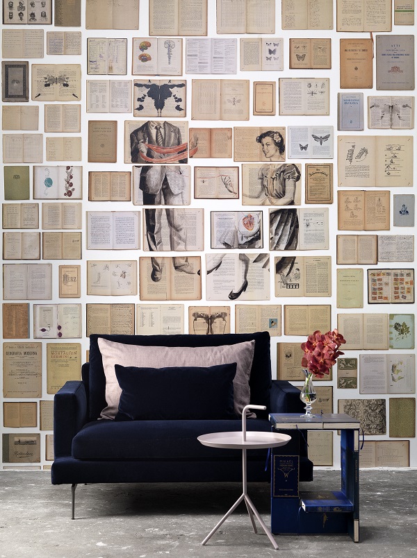 Bookish Indulgence: The Biblioteca Wallpaper Collection