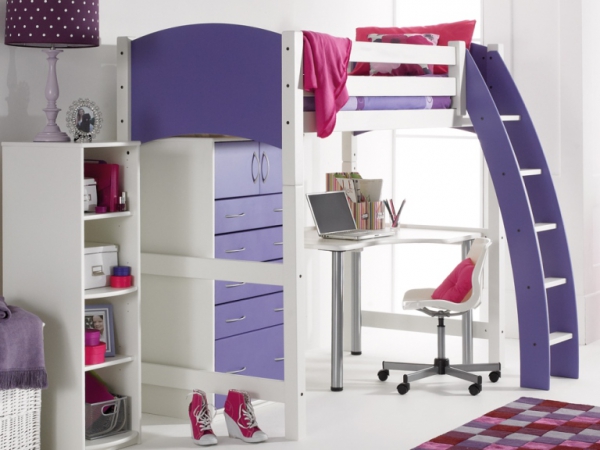 children's high rise beds