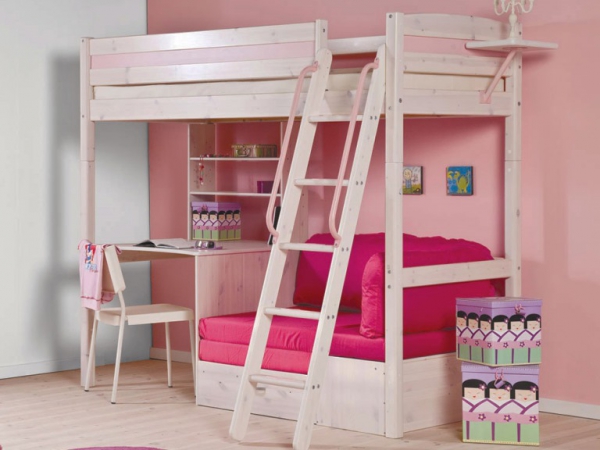 kids high sleeper beds