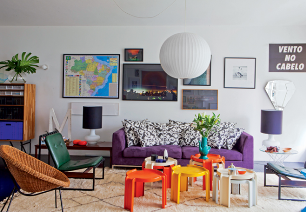 Colorful Living Room Inspiration – Adorable Home