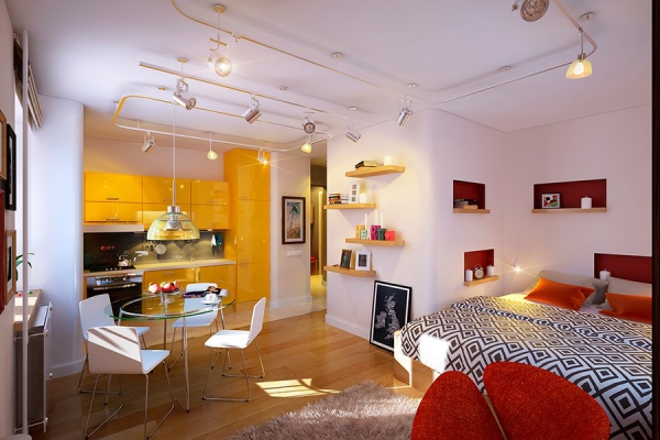 Vivid Small Apartment (1)