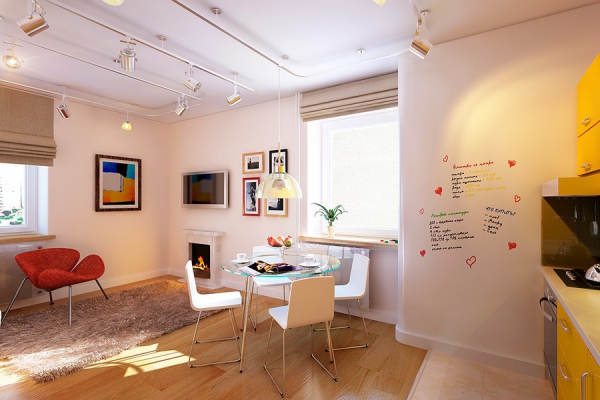 Vivid Small Apartment (2)