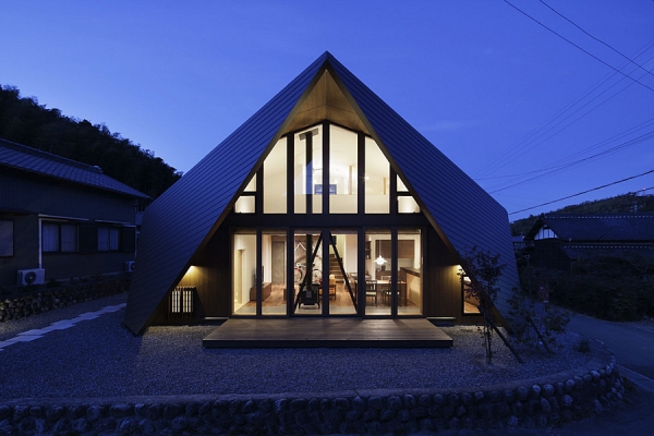 Contemporary Origami House (12)