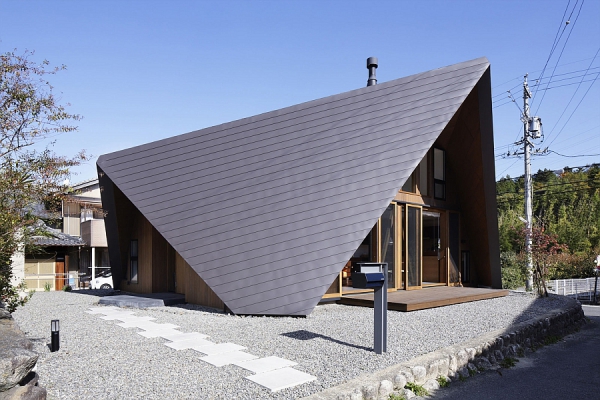 Contemporary Origami House (3)