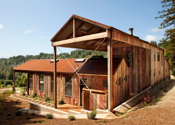 Contemporary Rustic House In The Santa Cruz Mountains (2)