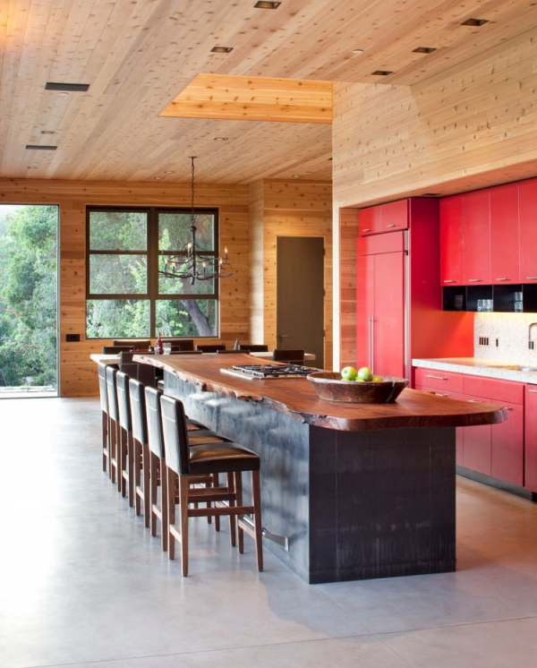 Contemporary Rustic House In The Santa Cruz Mountains (8)