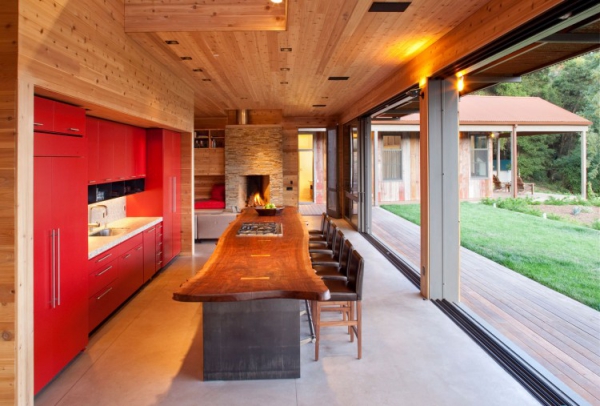 Contemporary Rustic House In The Santa Cruz Mountains (9)