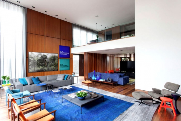 Contemporary Spaces Etched In A Blue Color Palette Casa Iv (1).Jpg