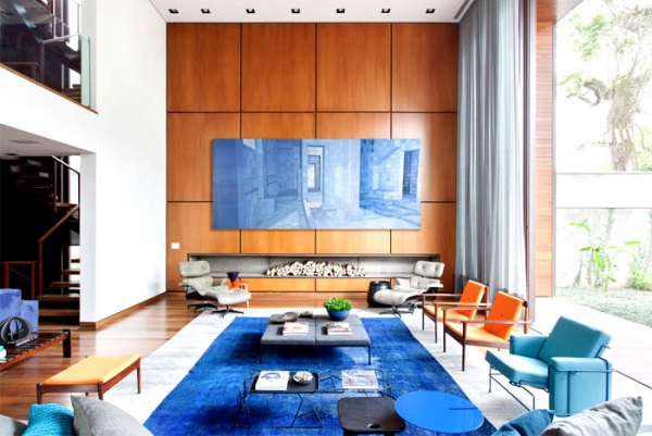 Contemporary Spaces Etched In A Blue Color Palette Casa Iv (10).Jpg