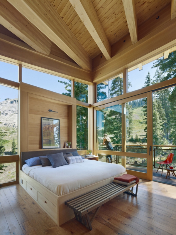 Crow's Nest: A Modern Wooden House In The Sugar Bowl Ski Resort ...