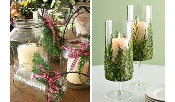  Decorating  With Christmas  Glass  Jars  Adorable Home